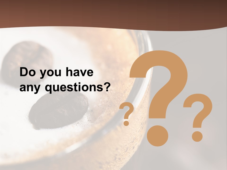 Drink Close Delicious PowerPoint Template