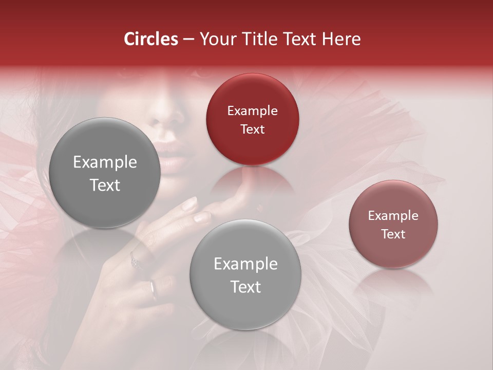 Brunette Beautiful Glamour PowerPoint Template