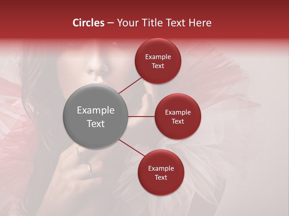 Brunette Beautiful Glamour PowerPoint Template