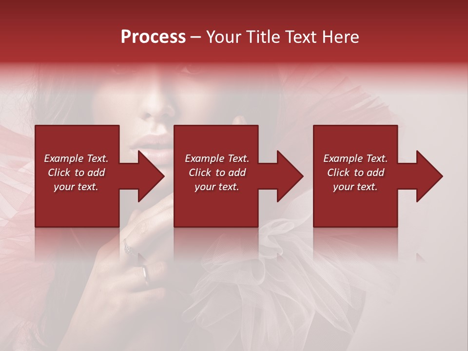 Brunette Beautiful Glamour PowerPoint Template