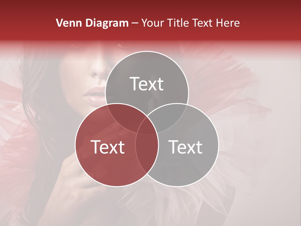 Brunette Beautiful Glamour PowerPoint Template