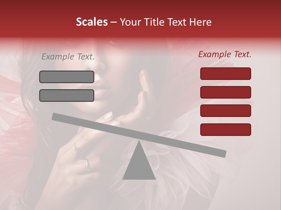 Brunette Beautiful Glamour PowerPoint Template