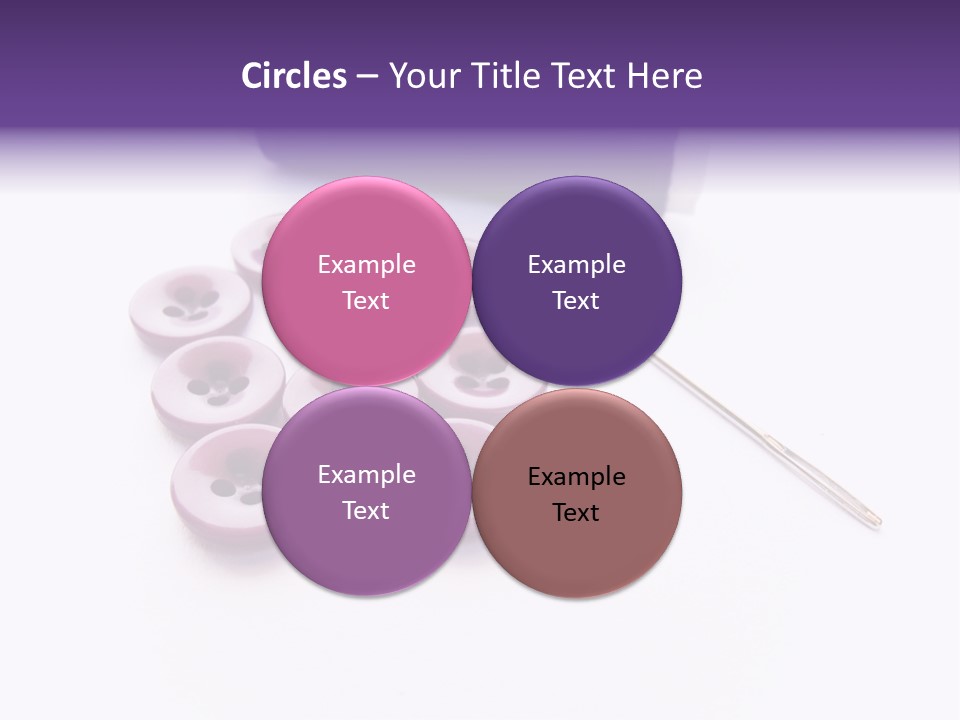 Group Needlework Old PowerPoint Template