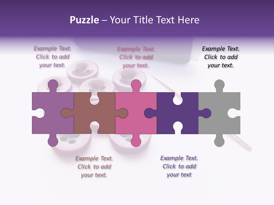 Group Needlework Old PowerPoint Template