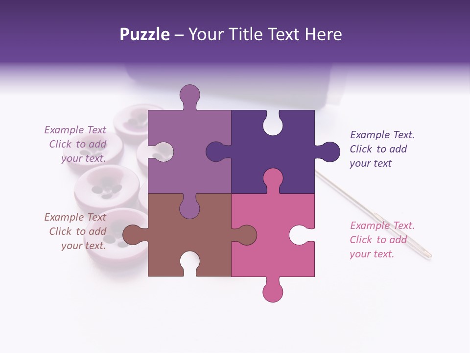 Group Needlework Old PowerPoint Template