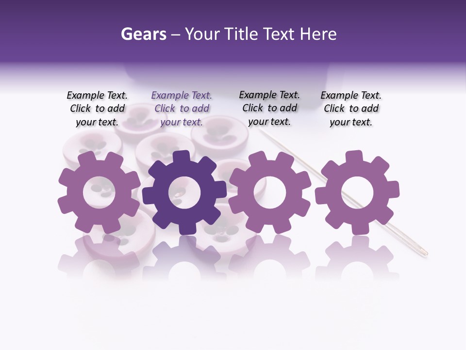 Group Needlework Old PowerPoint Template