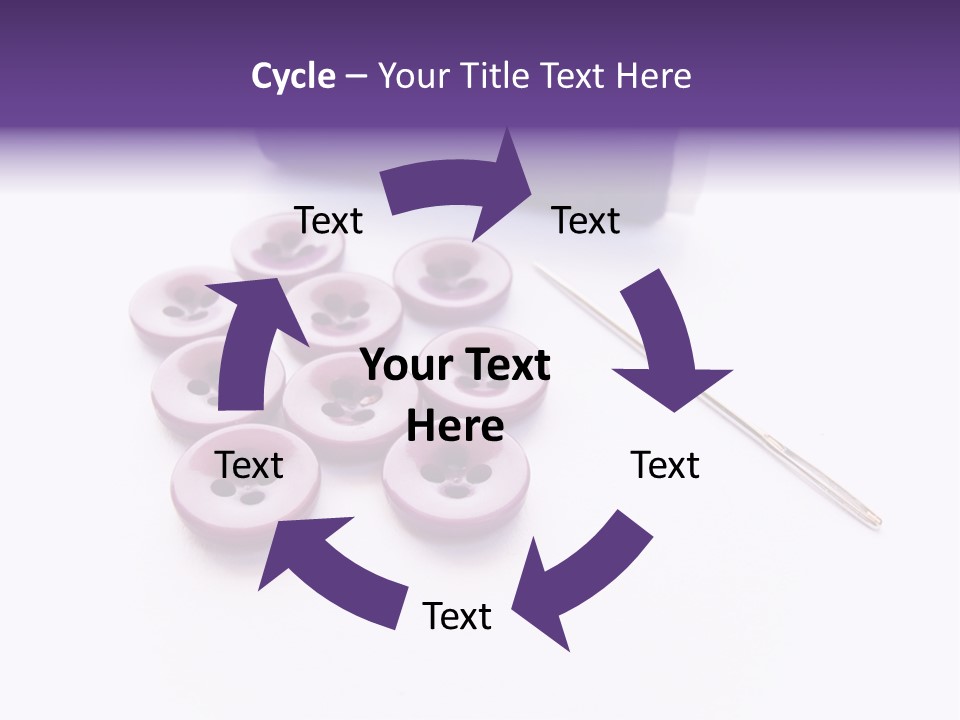 Group Needlework Old PowerPoint Template