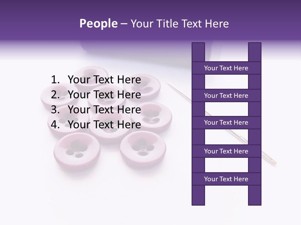 Group Needlework Old PowerPoint Template