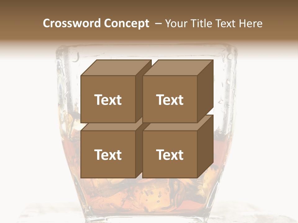 Alcohol Cold Beverage PowerPoint Template