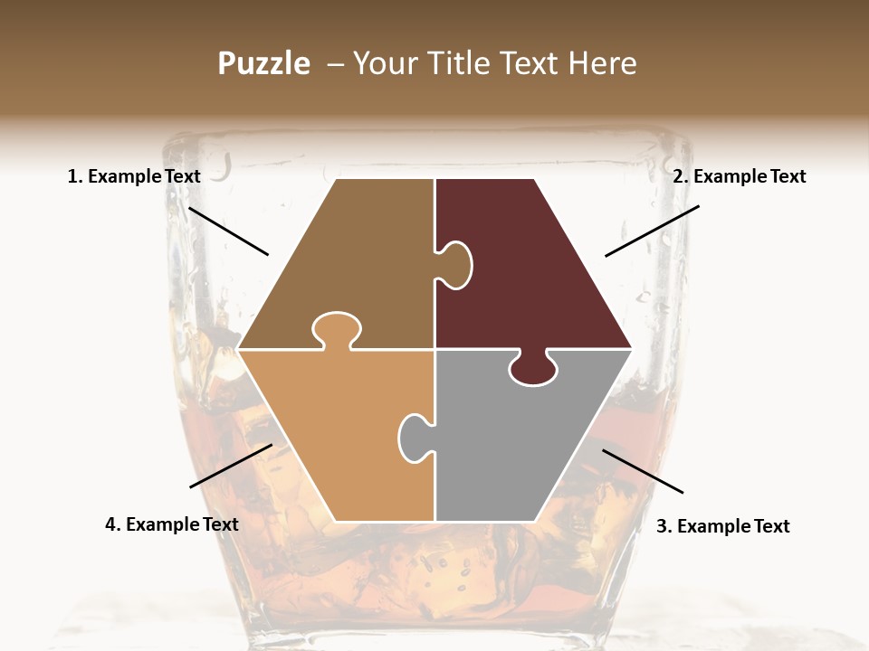 Alcohol Cold Beverage PowerPoint Template