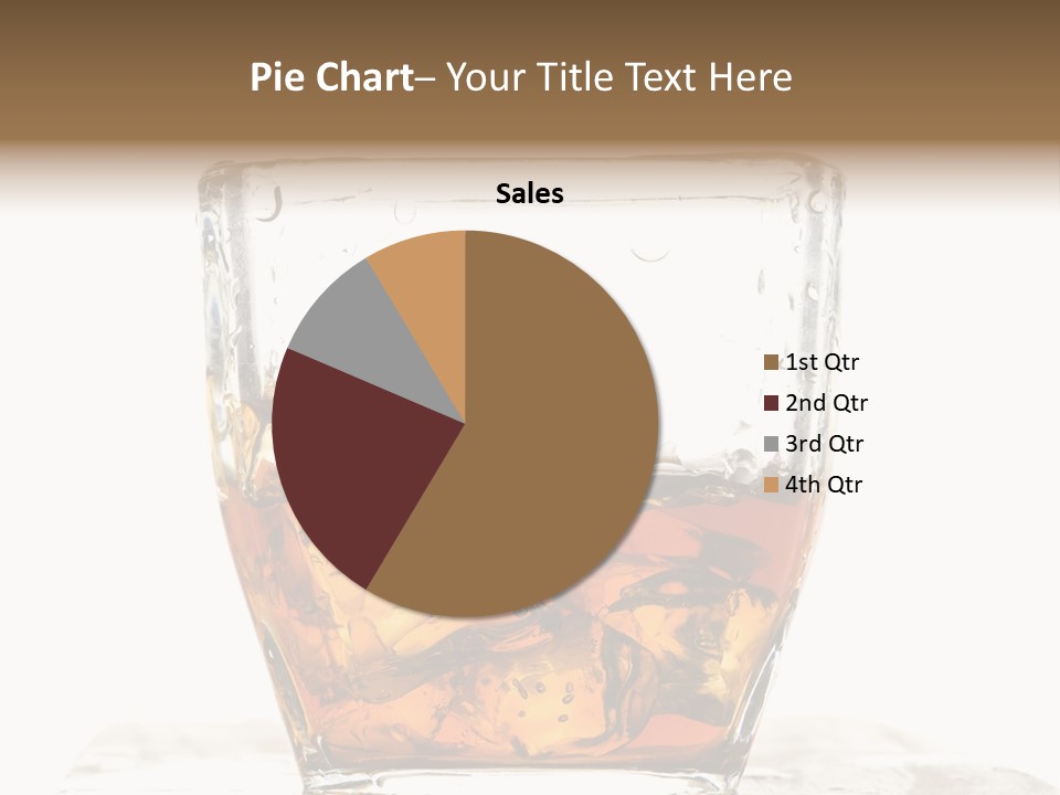 Alcohol Cold Beverage PowerPoint Template