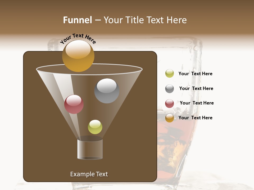 Alcohol Cold Beverage PowerPoint Template