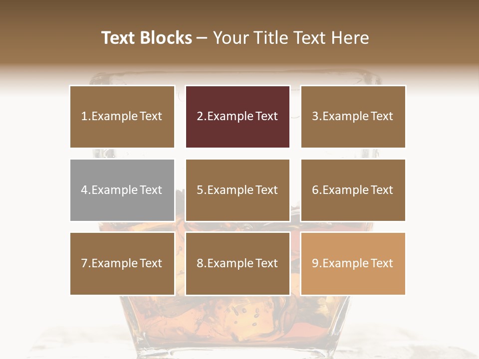 Alcohol Cold Beverage PowerPoint Template