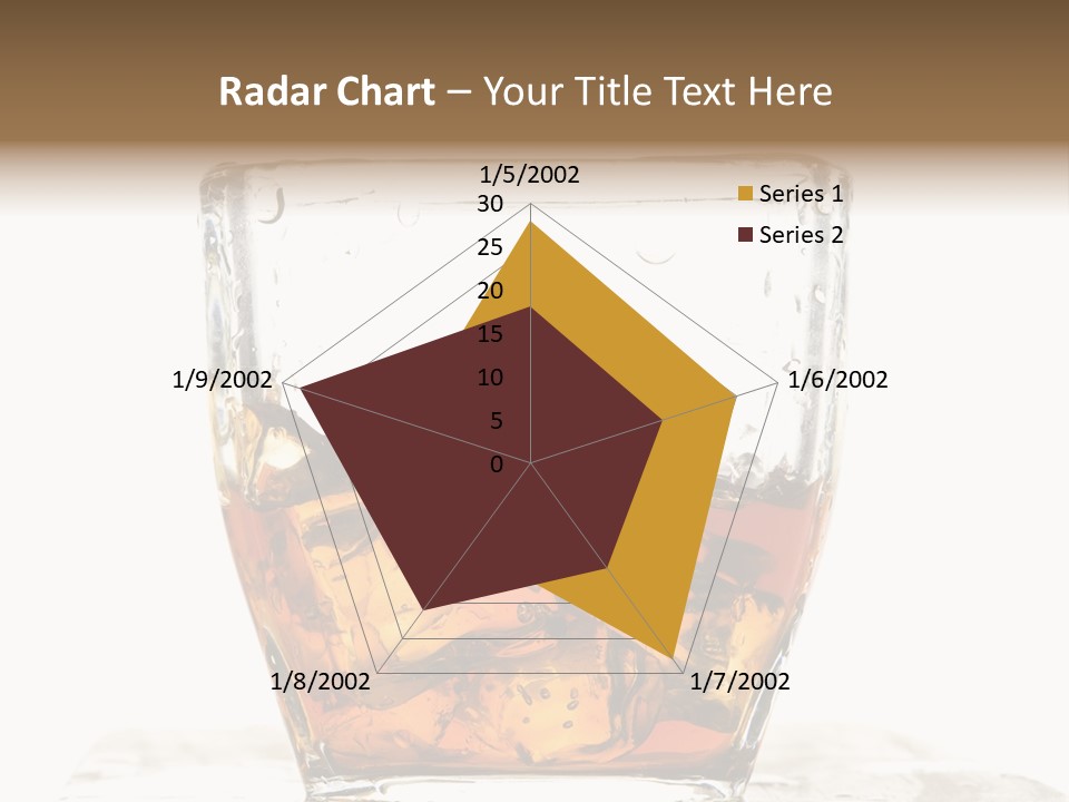 Alcohol Cold Beverage PowerPoint Template