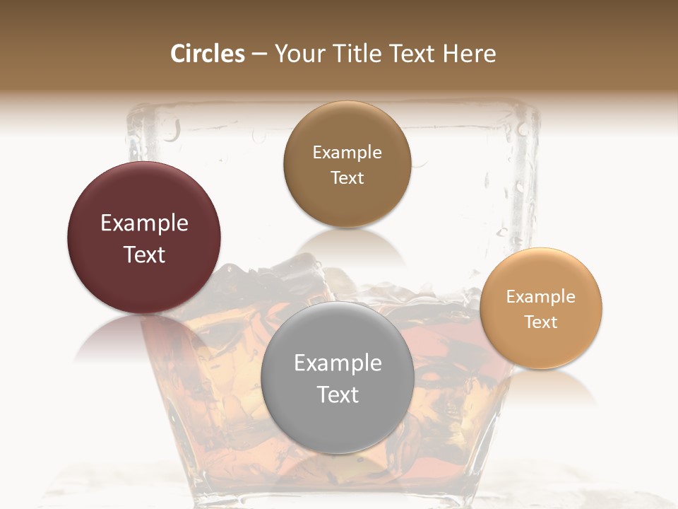Alcohol Cold Beverage PowerPoint Template