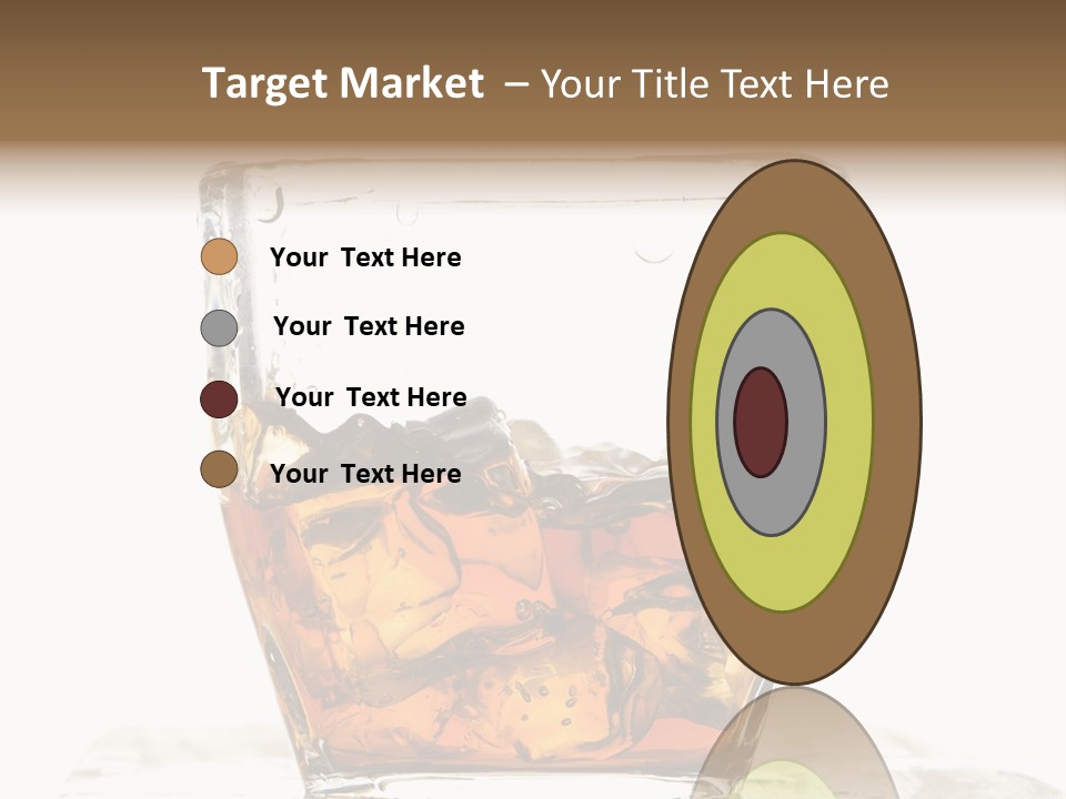 Alcohol Cold Beverage PowerPoint Template