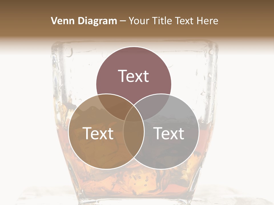 Alcohol Cold Beverage PowerPoint Template