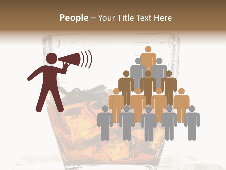 Alcohol Cold Beverage PowerPoint Template