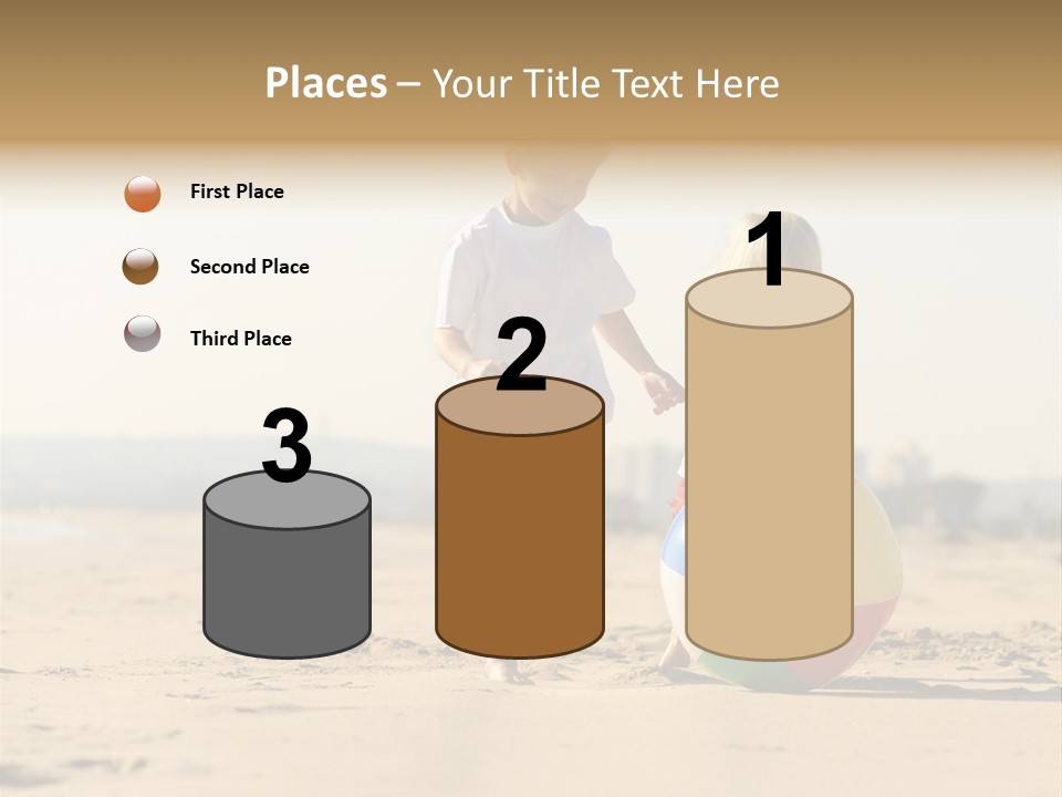 Smile Playful Beach PowerPoint Template