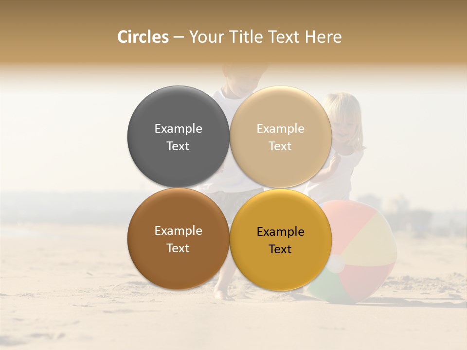 Smile Playful Beach PowerPoint Template