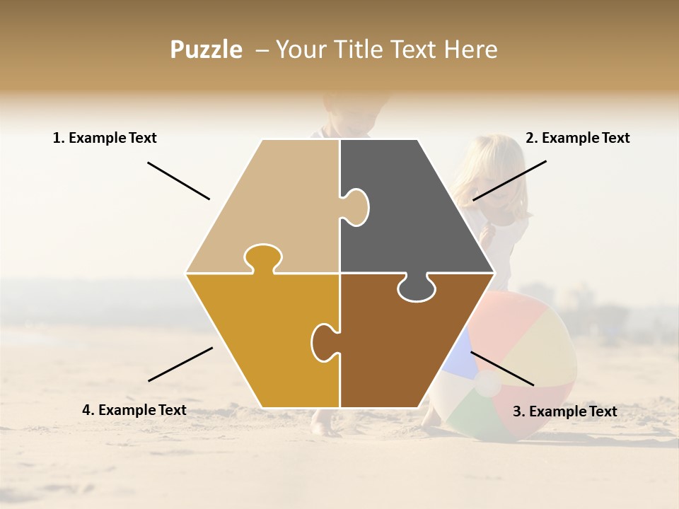 Smile Playful Beach PowerPoint Template