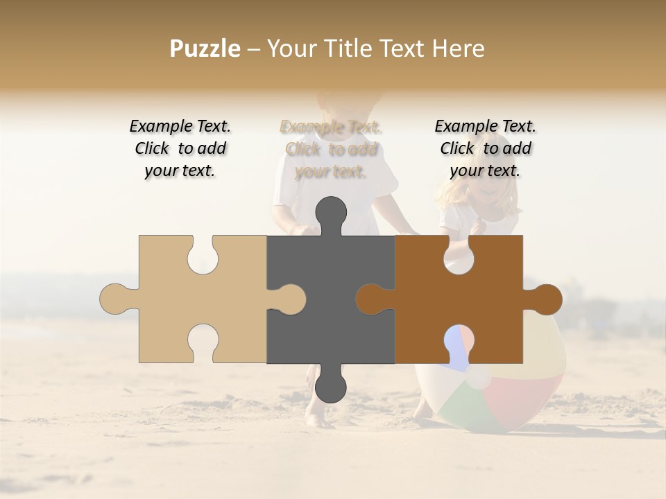 Smile Playful Beach PowerPoint Template