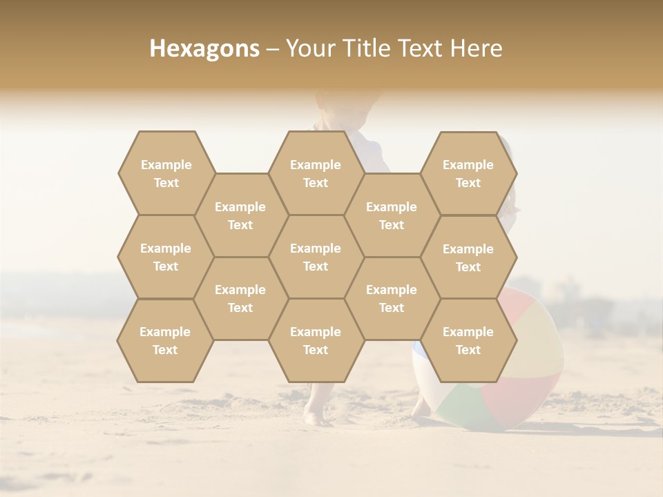 Smile Playful Beach PowerPoint Template