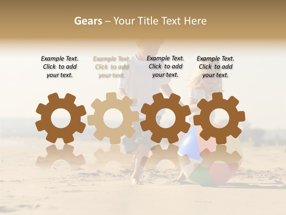 Smile Playful Beach PowerPoint Template