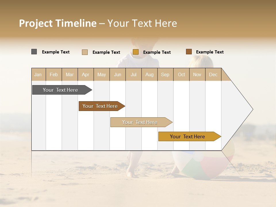 Smile Playful Beach PowerPoint Template
