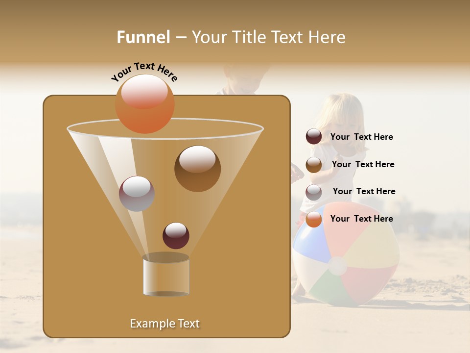 Smile Playful Beach PowerPoint Template