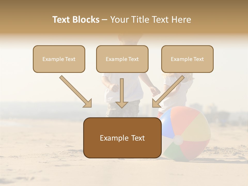 Smile Playful Beach PowerPoint Template