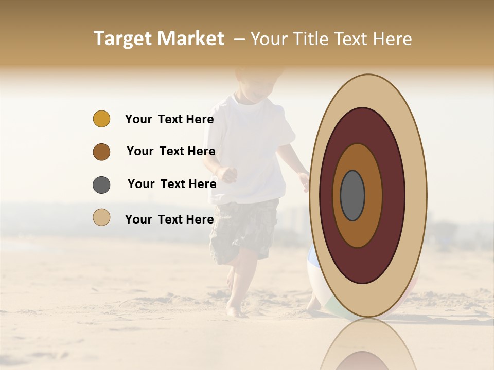 Smile Playful Beach PowerPoint Template
