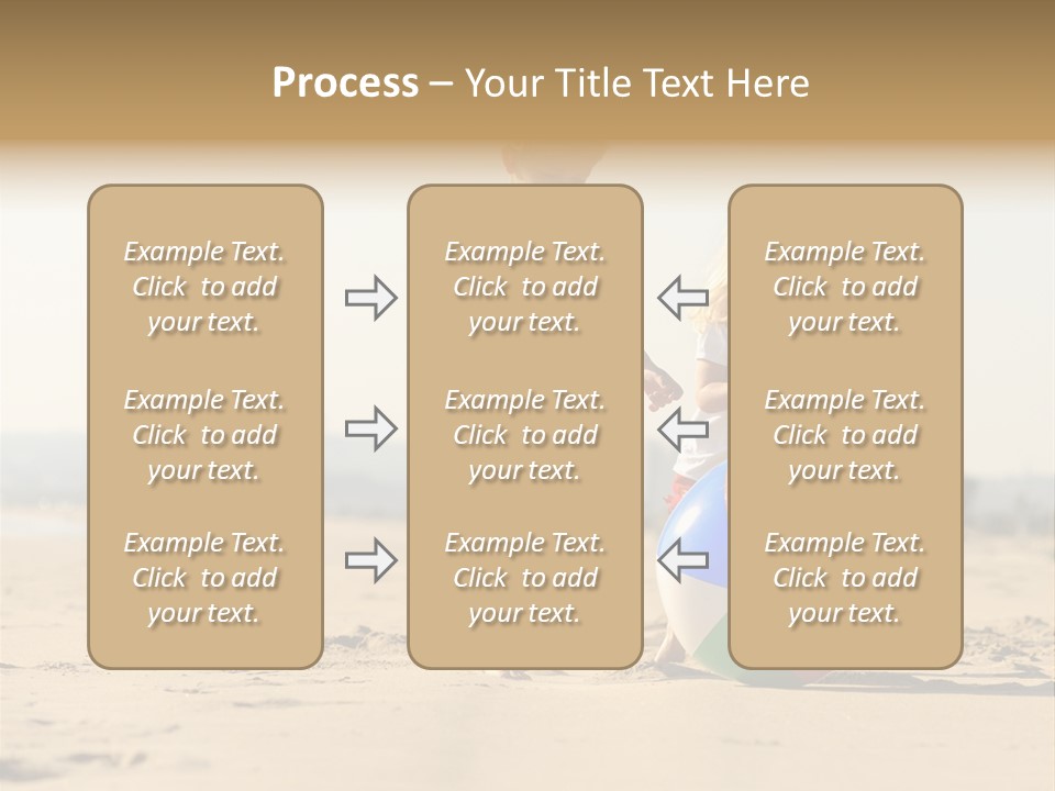 Smile Playful Beach PowerPoint Template