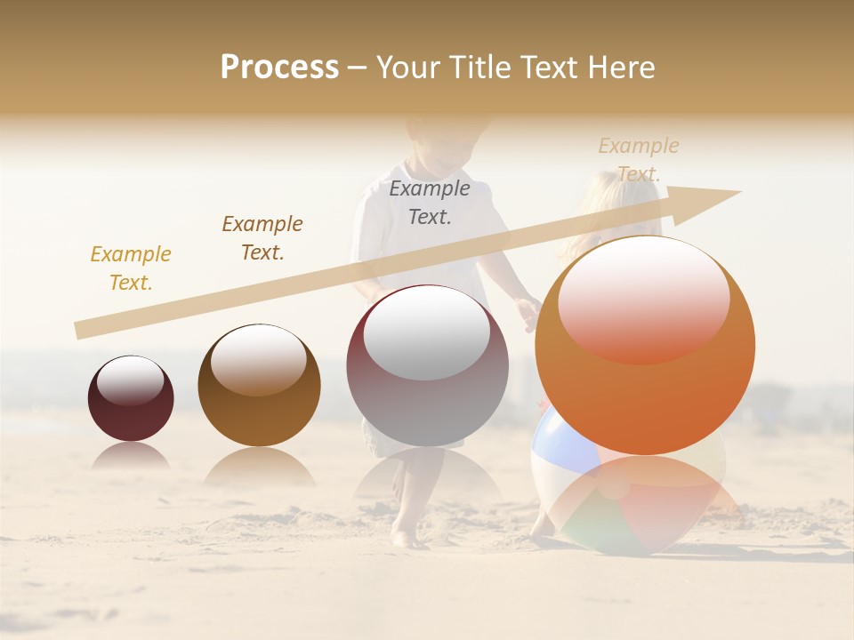 Smile Playful Beach PowerPoint Template