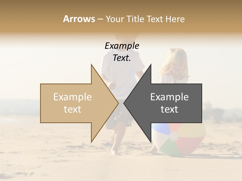 Smile Playful Beach PowerPoint Template