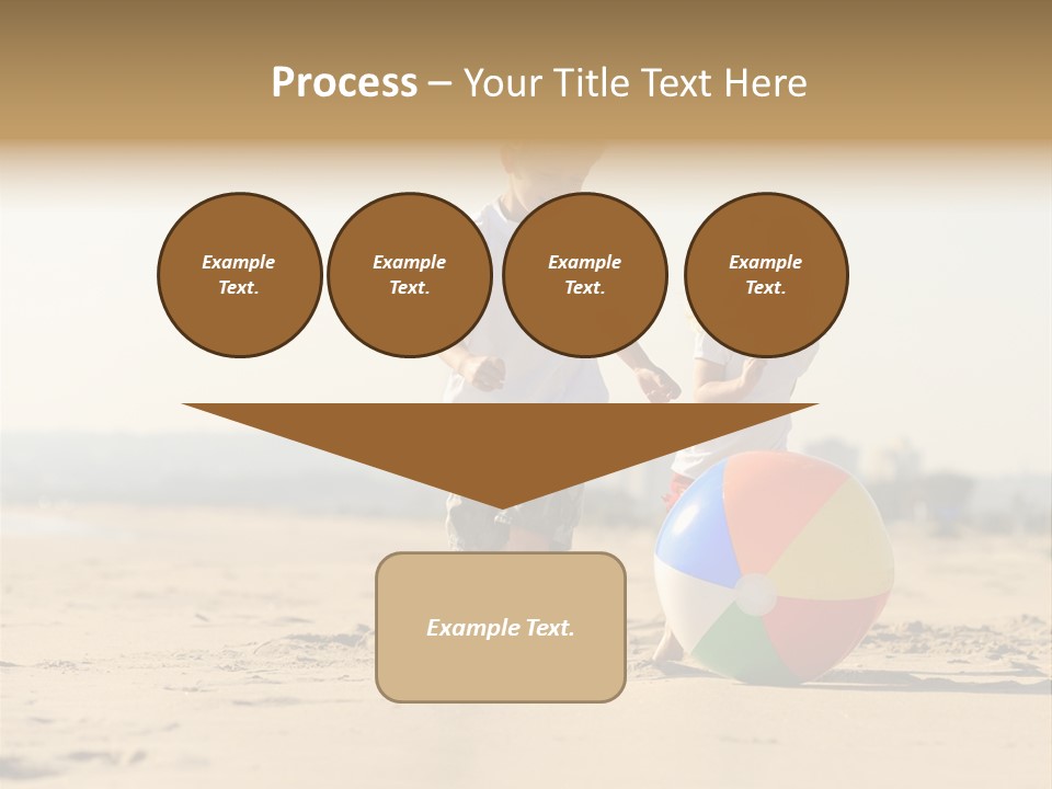 Smile Playful Beach PowerPoint Template