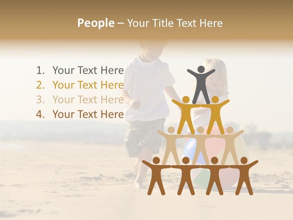 Smile Playful Beach PowerPoint Template