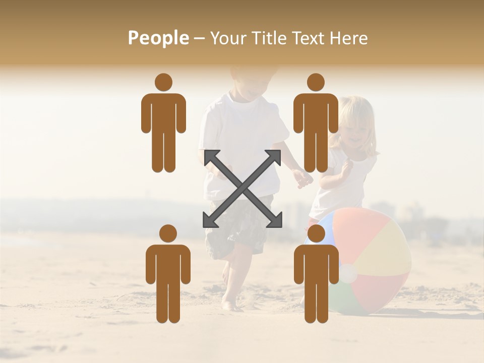Smile Playful Beach PowerPoint Template