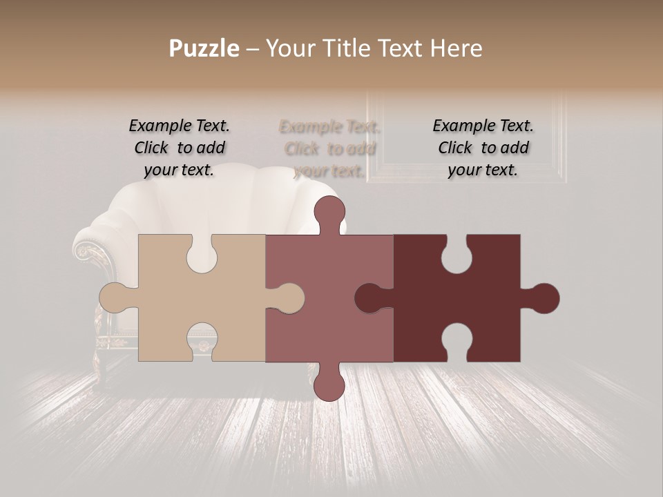 Wall Decorating Genuine PowerPoint Template