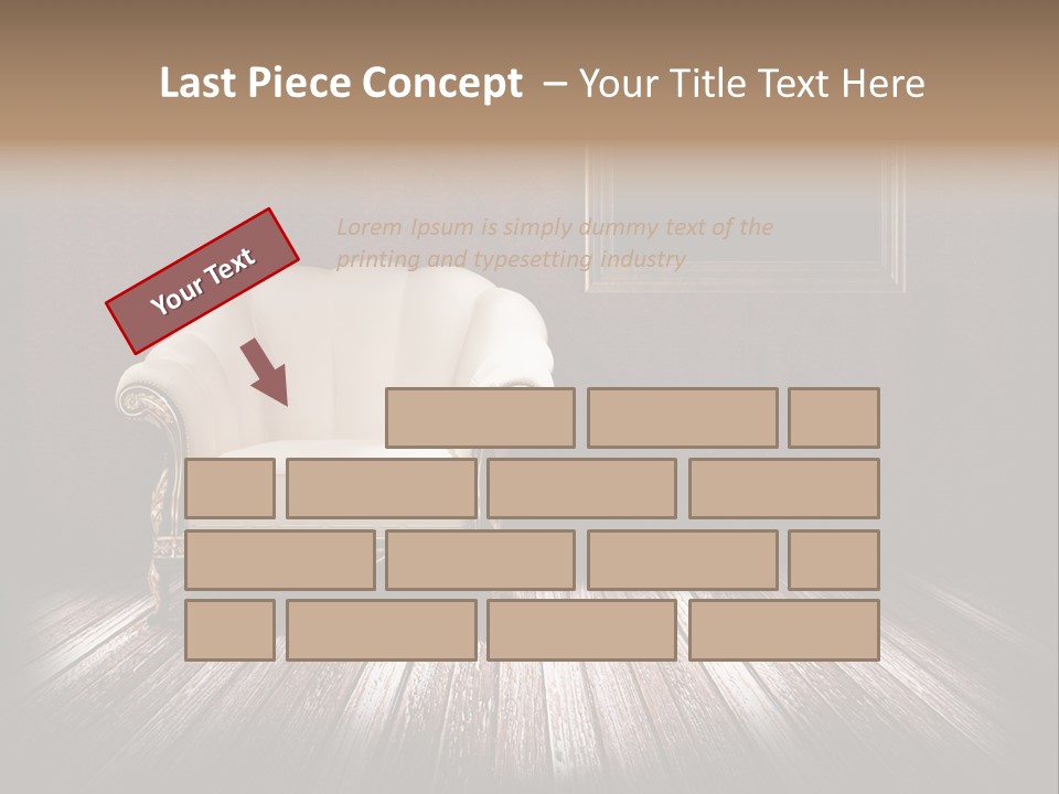 Wall Decorating Genuine PowerPoint Template