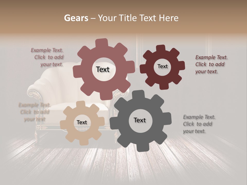 Wall Decorating Genuine PowerPoint Template