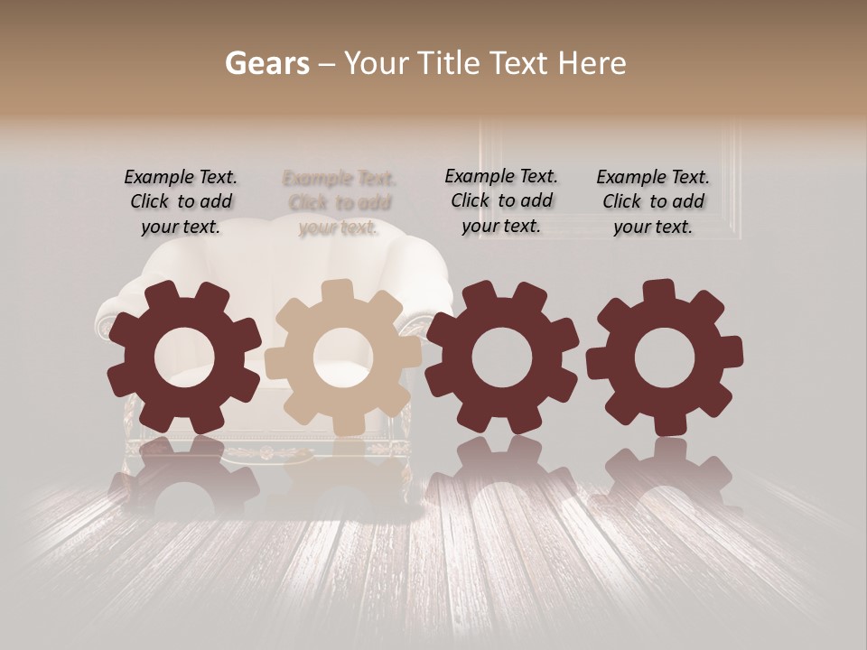 Wall Decorating Genuine PowerPoint Template