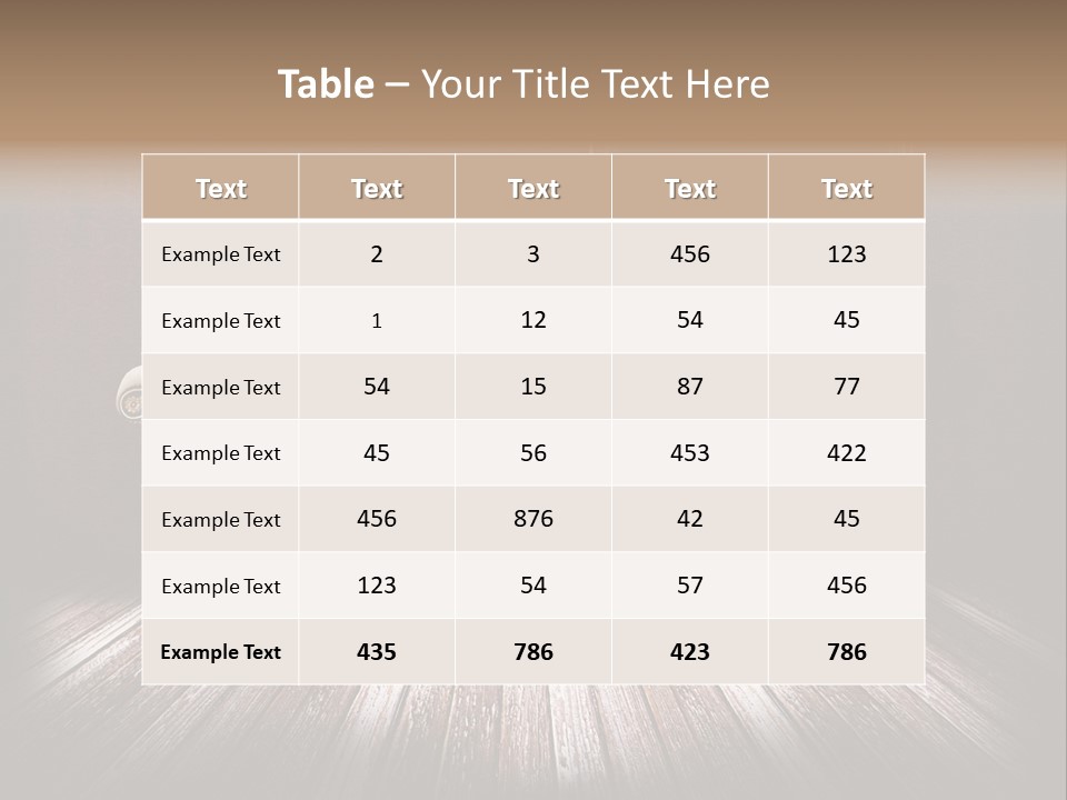 Wall Decorating Genuine PowerPoint Template