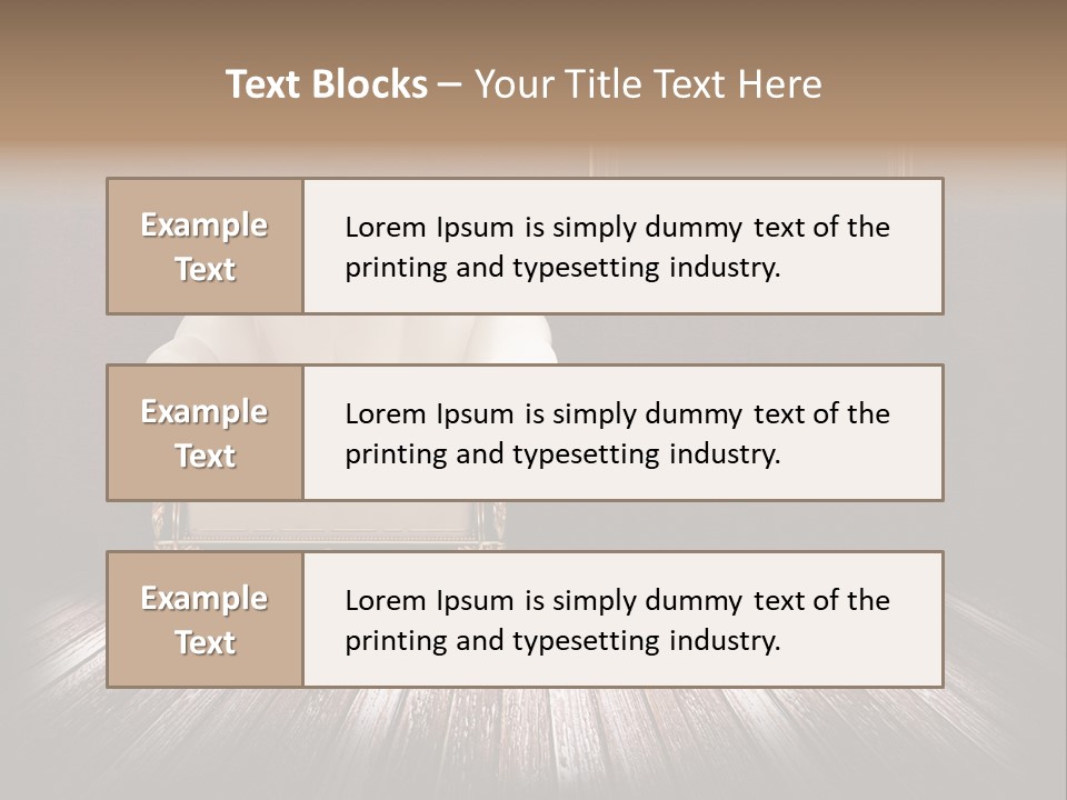 Wall Decorating Genuine PowerPoint Template