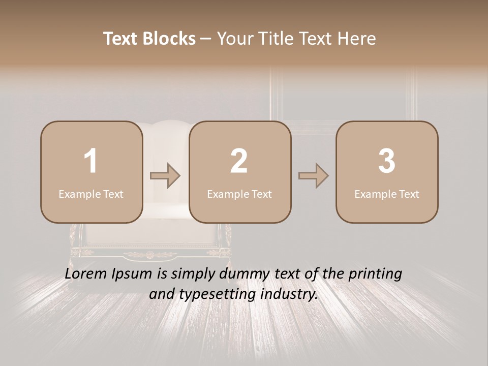 Wall Decorating Genuine PowerPoint Template