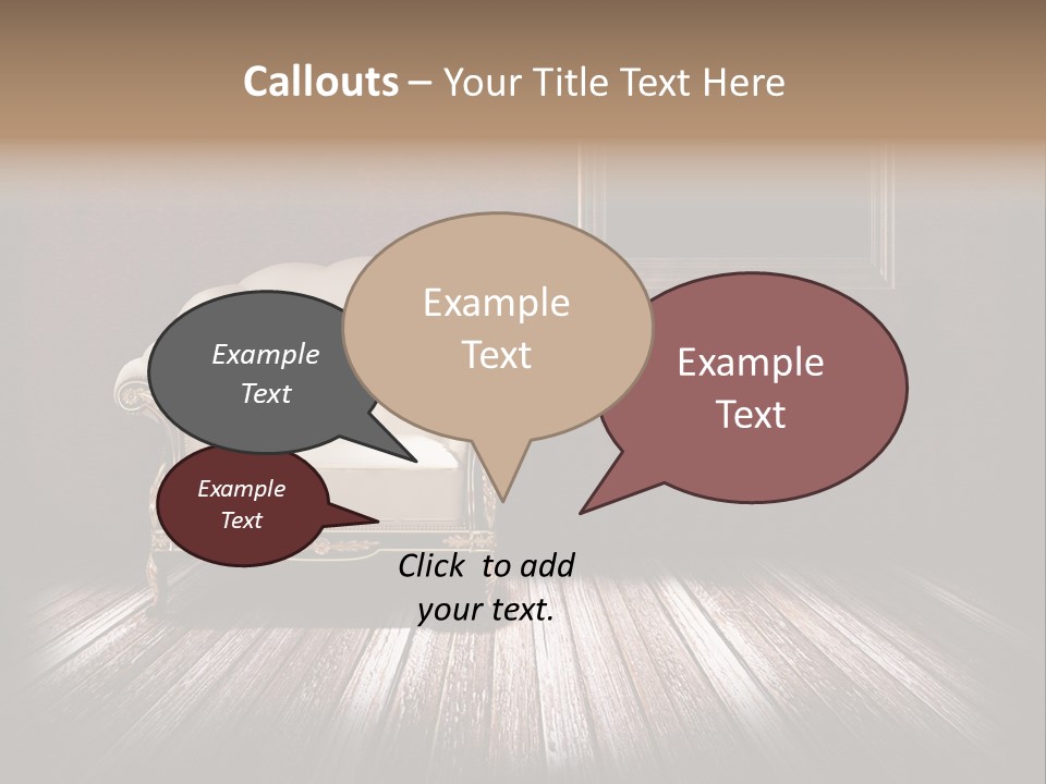 Wall Decorating Genuine PowerPoint Template