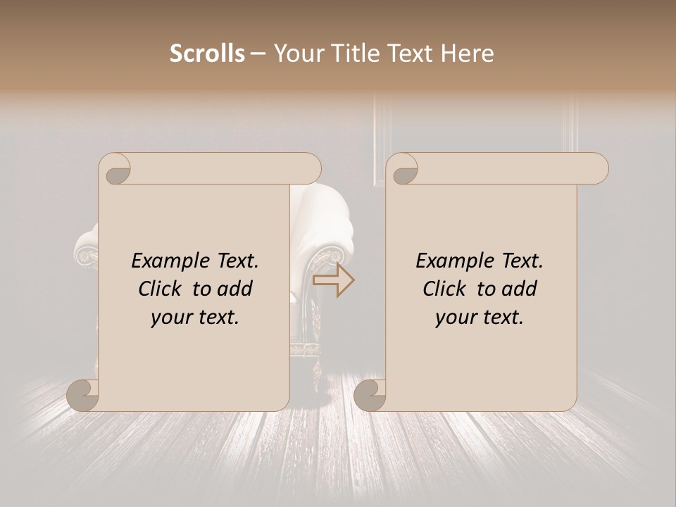 Wall Decorating Genuine PowerPoint Template