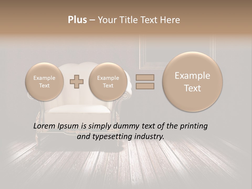 Wall Decorating Genuine PowerPoint Template