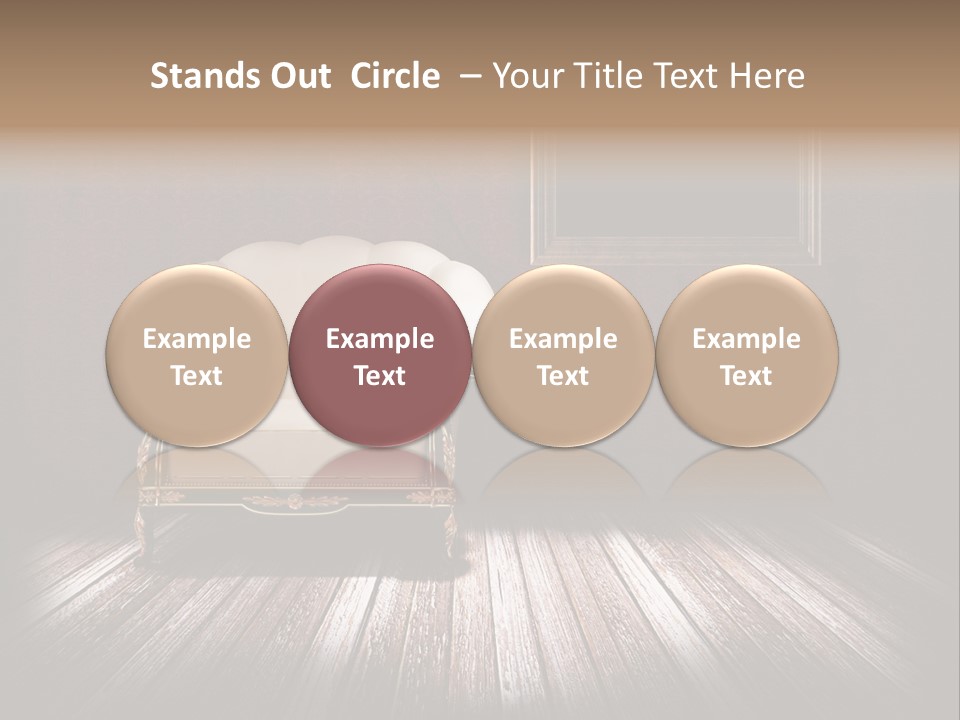 Wall Decorating Genuine PowerPoint Template