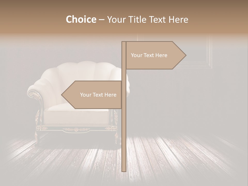 Wall Decorating Genuine PowerPoint Template